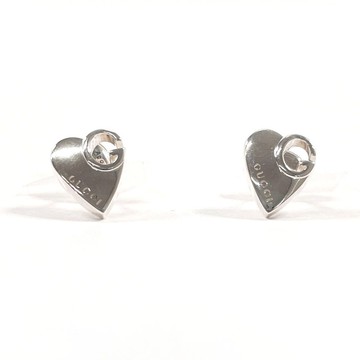 【日本直送 二手美品】Gucci 古馳 經典心形 G Logo 925純銀 飾品 全新拋光處理