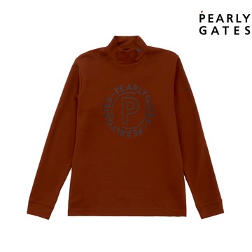 【ṔEARLY GATES】男款棕色親膚保暖時尚風格立領衫 JGTS66001