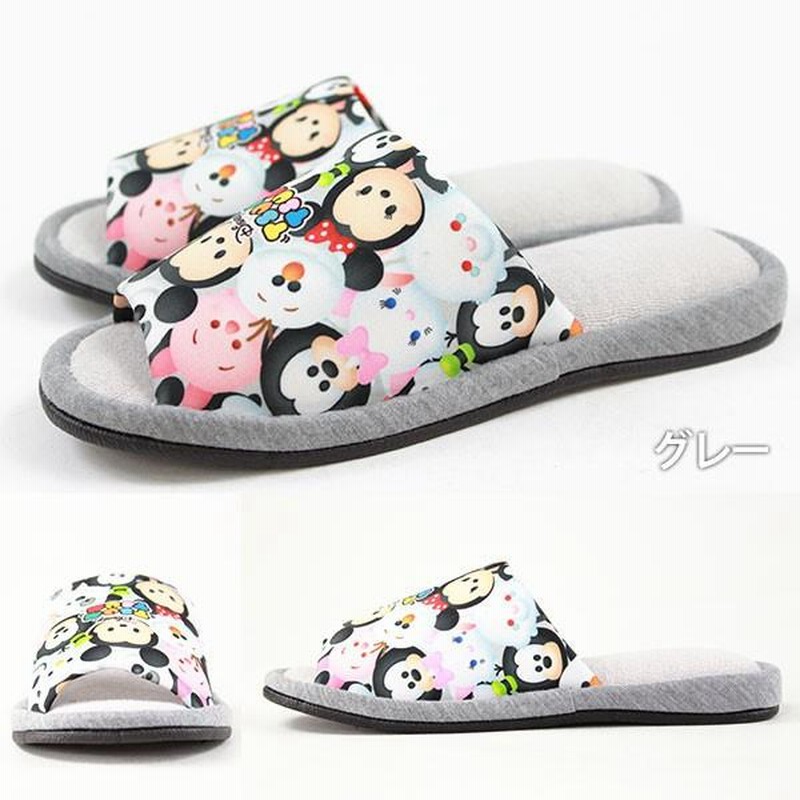 スリッパ ルームシューズ レディース 靴 Disney TSUMTSUM 281910