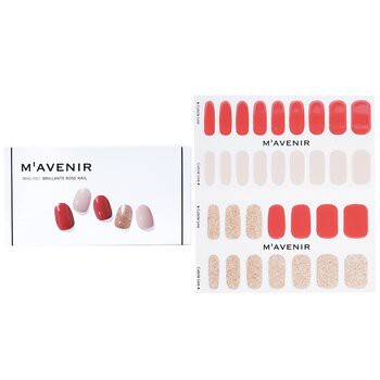 Mavenir Mavenir 指甲貼 (粉色) - # Brillante Rose Nail 32pcs-美容工具