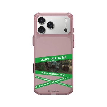 iPhone 17 Pro Max Clear (相機按鈕) 晶醺玫 - Star Wars - The Mandalorian - 不要跟古古說話