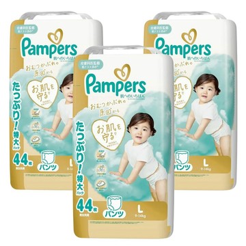 Pampers 幫寶適 日本境內版 褲型尿布 9~14kg  L  132片