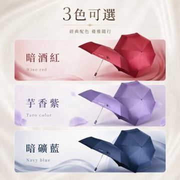 pierre cardin 皮爾卡登 三折自動魔術傘23吋 (6支/組)