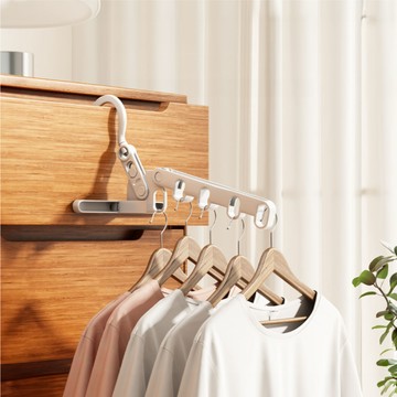 5孔摺疊衣架 多功能外出衣架 出差旅遊 衣架 折疊式衣架 門後衣架 旅行曬衣架 宿舍晾衣架 窗框衣架 掛衣架 晾曬架