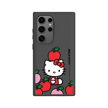 Galaxy S24 Ultra SolidSuit 黑 - 三麗鷗-Hello Kitty - 蘋果疊疊樂