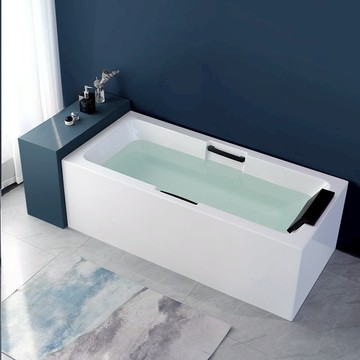 公司貨 免運附發票 速發 浴缸 亞克力獨立式一體成型無縫成人老人家用水療酒店加深加厚耐臟浴缸