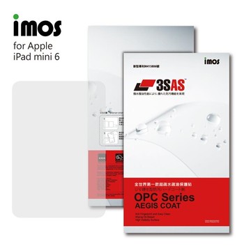 【愛瘋潮】99免運 iMOS Apple iPad mini 6 iMOS 3SAS 防潑水 防指紋 疏油疏水 螢幕保護貼