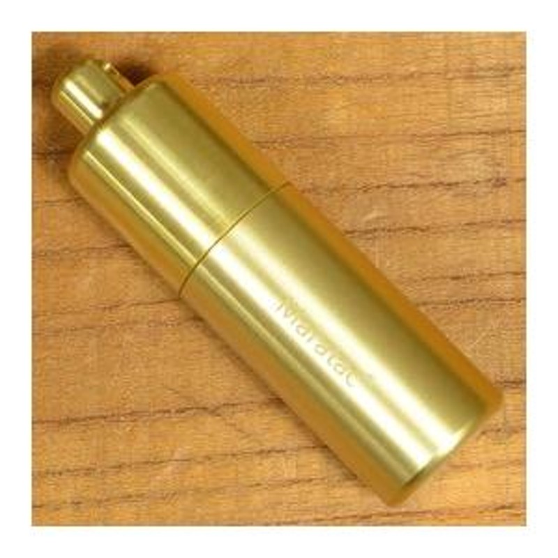 MARATAC ライター Peanut XL Lighter 防水 キーホルダー [ ブラス 