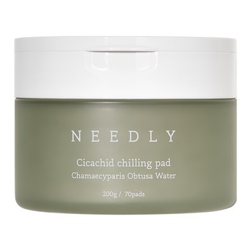 NEEDLY 妮德麗 每日調理積雪草爽膚棉 70片 200g 積雪草萃取物  1罐