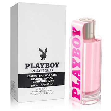 PLAYBOY 性感女神女性淡香水100ml-Tester