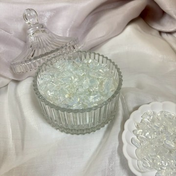 🥚 天然水晶 蛋白石 碎石 7-9mm 靈感之石 水晶碎石 冥想佈陣 療癒能量 小石頭 100g裝 開運碎石 能量配件