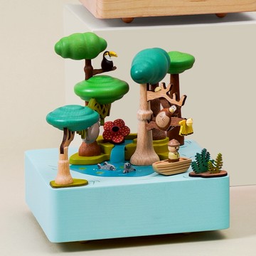 【熱帶雨林探險】城市音樂盒．旅行 Wooderful life｜知音文創