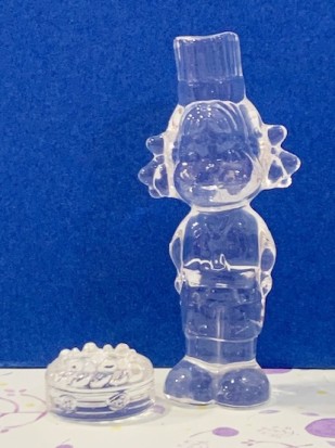 【震撼精品百貨】不二家牛奶妹_Peko~日本 牛奶妹水晶擺飾-站#77780