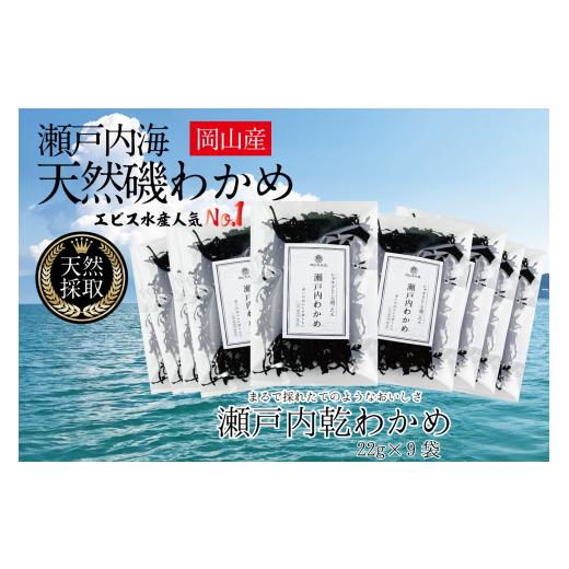 ふるさと納税 岡山県 瀬戸内市 風味豊かな 瀬戸内 わかめ 22g×9袋 エビス水産 [No.5735-1278]