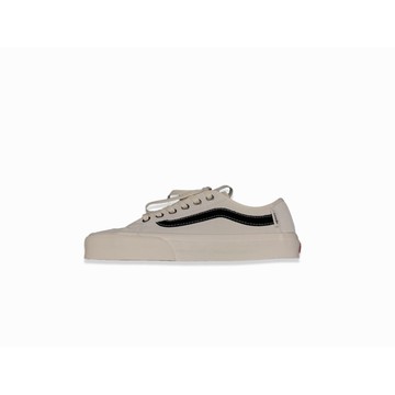 【逢甲 FUZZY】VANS BLACK BALL SF 米白 黑線 全麂皮 開口笑 滑板鞋 VN0A3QXZQKP