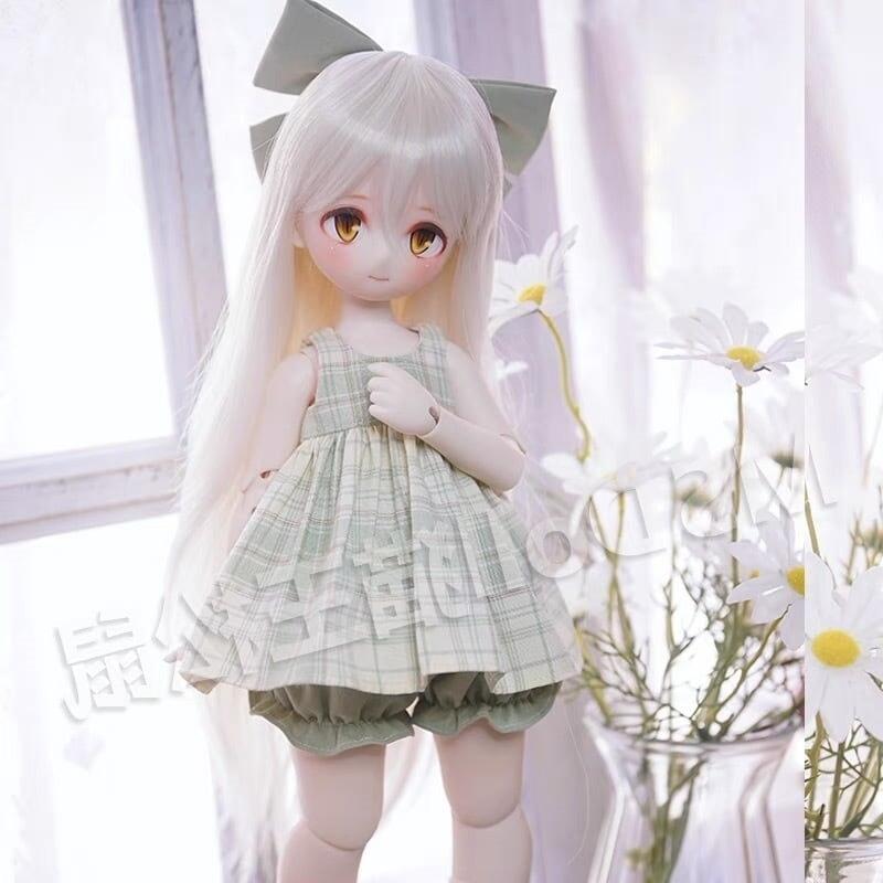 BJDドール用ウィッグ MDD kumako DDサイズ通用 全3色 8-9インチ 球体