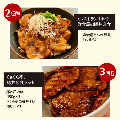 ふるさと納税 芽室町 北海道十勝芽室町 豚丼食べ比べ便 me000-015-t5c