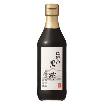UCHIBORI 內堀釀造 臨醐山調味米黑醋 玄米為原料 自然發酵 4.2%酸度 柔和酸味 各式料理皆適合加入  360ml  1瓶