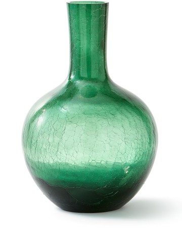 POLSPOTTEN - large Ball Body glass vase (50cm x 33.8cm) - unisex - glass - One Size - Green