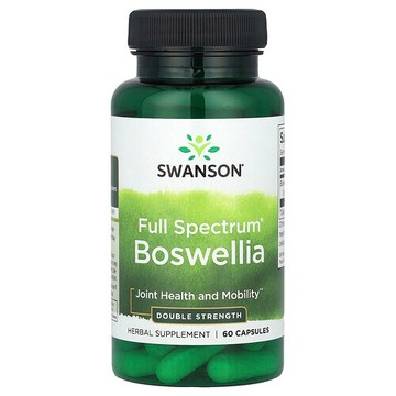 Swanson Vitamins, 多面® 乳香，雙倍功效，60 粒膠囊（每粒膠囊 800 毫克）