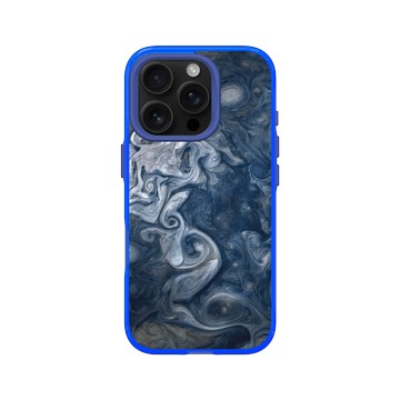 iPhone 16 Pro Clear 激光藍 - NASA - Jupiter - Swirling Clouds