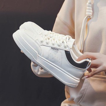 2024春季小白鞋新款韓版ins女學生厚底運動板鞋休閑街拍5210