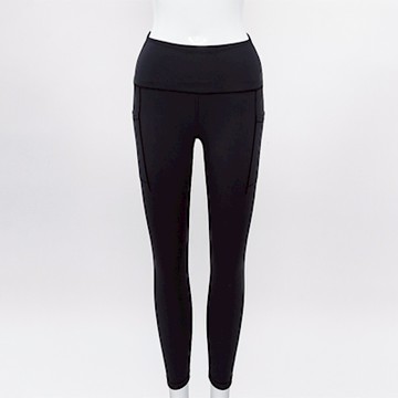 New Balance NB 女款 黑色 美規 運動 瑜珈 高腰 緊身長褲 WP51268BK