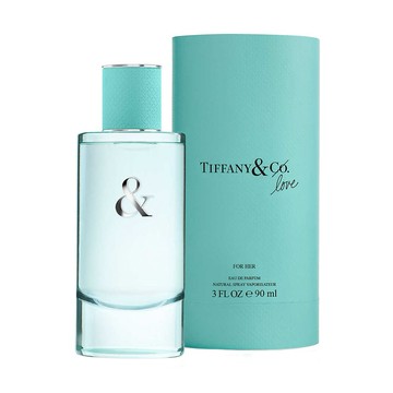【Tiffany & Co.】蒂芬妮 Tiffany&Love For Her 愛語女性淡香精(90ml)【平輸版】