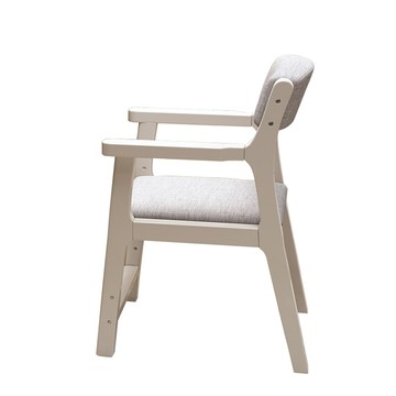 【HappyLife】升降實木椅 三檔可調 Y10776象牙白