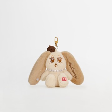 Puff Bunny 泡芙小兔娃娃吊飾 (戀心絮語版)