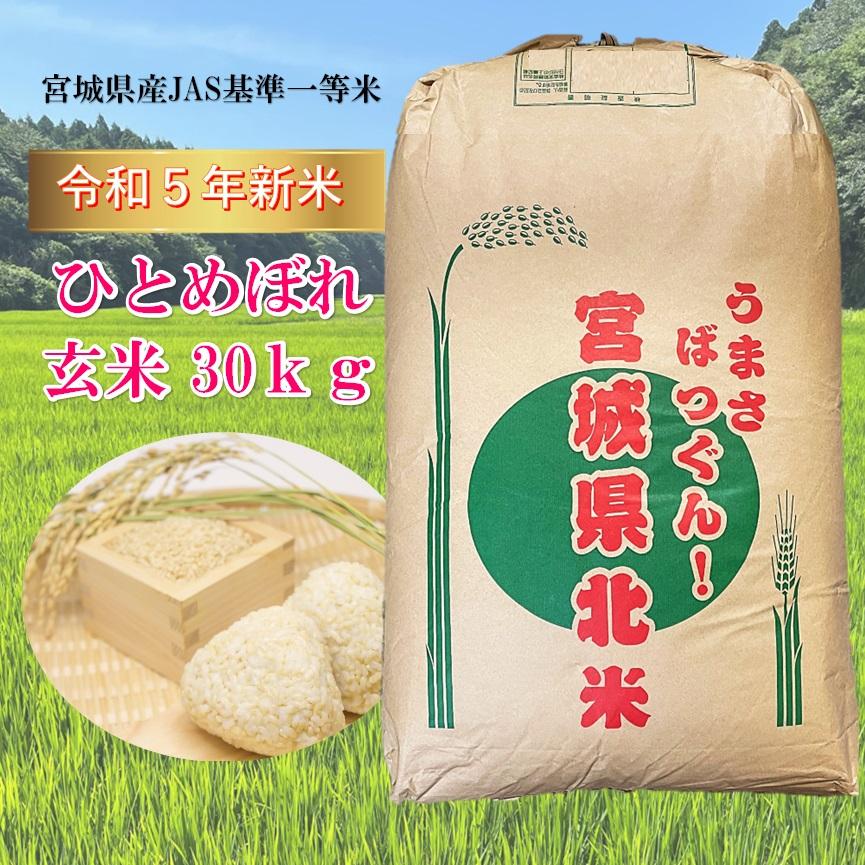 販売超高品質 ひとめぼれ 新米 令和5年度産 精米可 30kg 30キロ | www