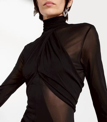 Isabel Marant Rimma semi-sheer gown