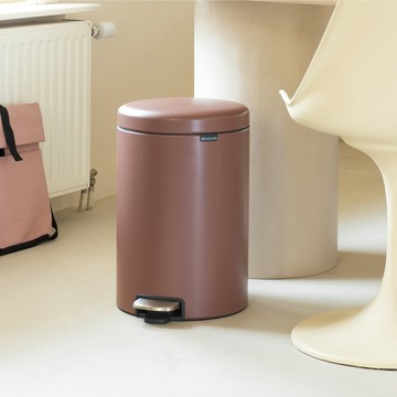 Brabantia NEWICON環保垃圾桶-20L-暮光褐(搭贈Y型垃圾袋3組)