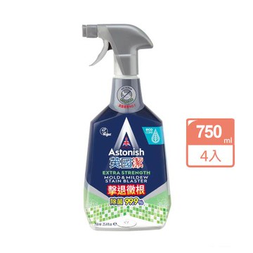Astonish 瞬效除黴去污清潔劑750mlX4入