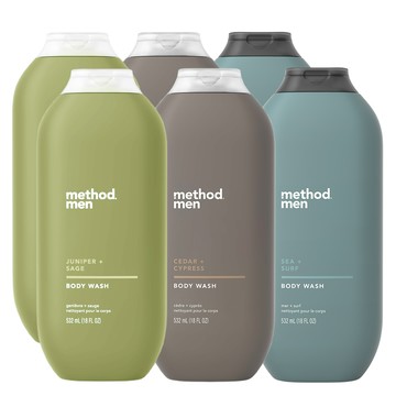 method美則 時尚沐浴美學(夜幕綠6入組)