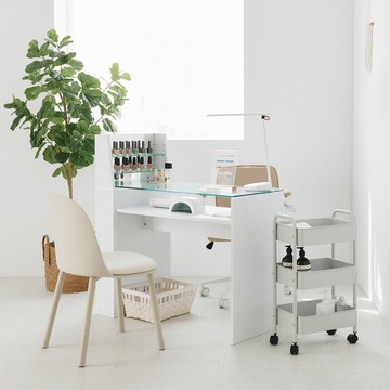 Neos多功能強化玻璃美甲工作桌