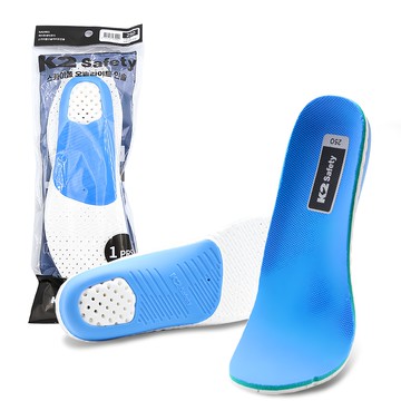 K2 Safety Ortholite 足底筋膜鞋墊 雙入組  藍色  1組  270