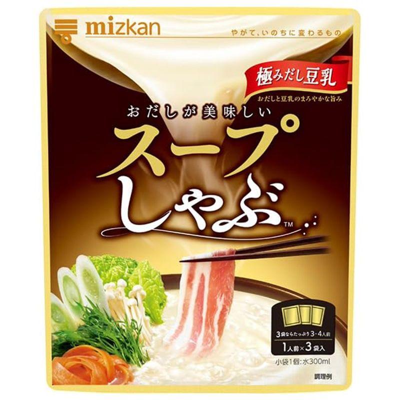 ミツカン スープしゃぶ 極みだし豆乳 (28g×3個)×12袋入