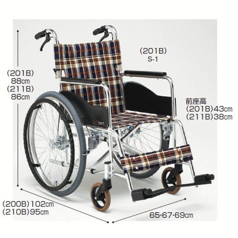 通販 本物 同梱・代引不可 スタンダードモジュール 車いす 自走式・背