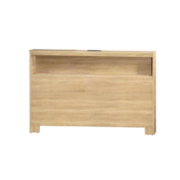 ASSARI-艾莎床頭片(雙人5尺)原切橡木