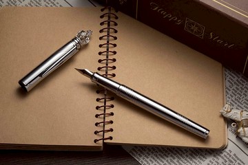 【DT&CREATION】心靈的主宰 - 權力權威國王鋼筆 (圓弧造型筆夾)