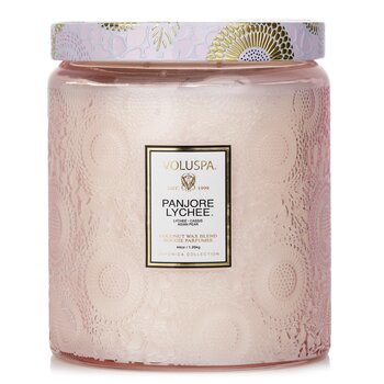 Voluspa Voluspa 奢華罐裝蠟燭 - Panjore Lychee 44oz/1.25kg-蠟燭