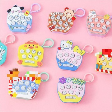 兒童節禮物✨兒童玩具 創意玩具 小學生禮物 幼稚園禮物 掌上迷你地鼠遊戲機按樂敲打益智闖關女孩幼兒園手指按壓玩具兒童