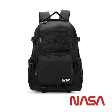 NASA SPACE 輕量多用途簡易健行包/後背包-星際黑