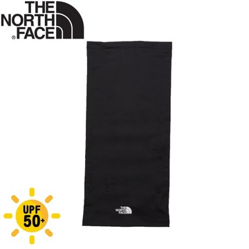 【The North Face 排汗透氣保暖圍脖《黑》】7WH6/圍巾/頸套/保暖頭巾/戶外脖套/騎行圍脖