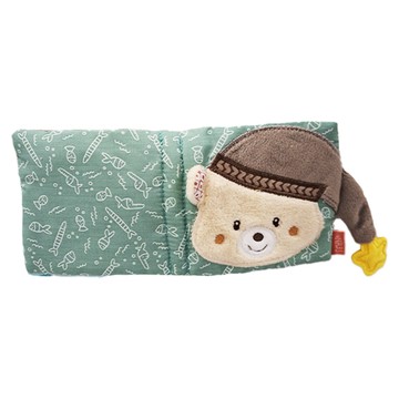 fehn 芬恩 好夥伴小熊布偶玩具書  1個  小熊布偶玩具書 多色  11ｘ11cm