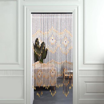 廠家供應精美家居木珠簾  成品直銷