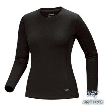 【ARCTERYX 始祖鳥】女 Satoro SL 美麗諾羊毛長袖圓領衫(輕薄款).保暖衛生衣/ X000009046