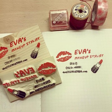 手工訂製店章*手工印章*橡皮擦印章*客製化