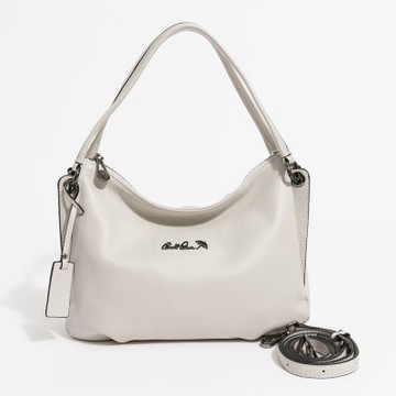 Arnold Palmer - 肩背包附長背帶  Quiet Bloom系列 - 米白色